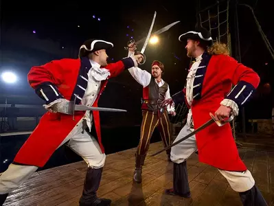 Pirate performers at Pirates Voyage Dinner & Show