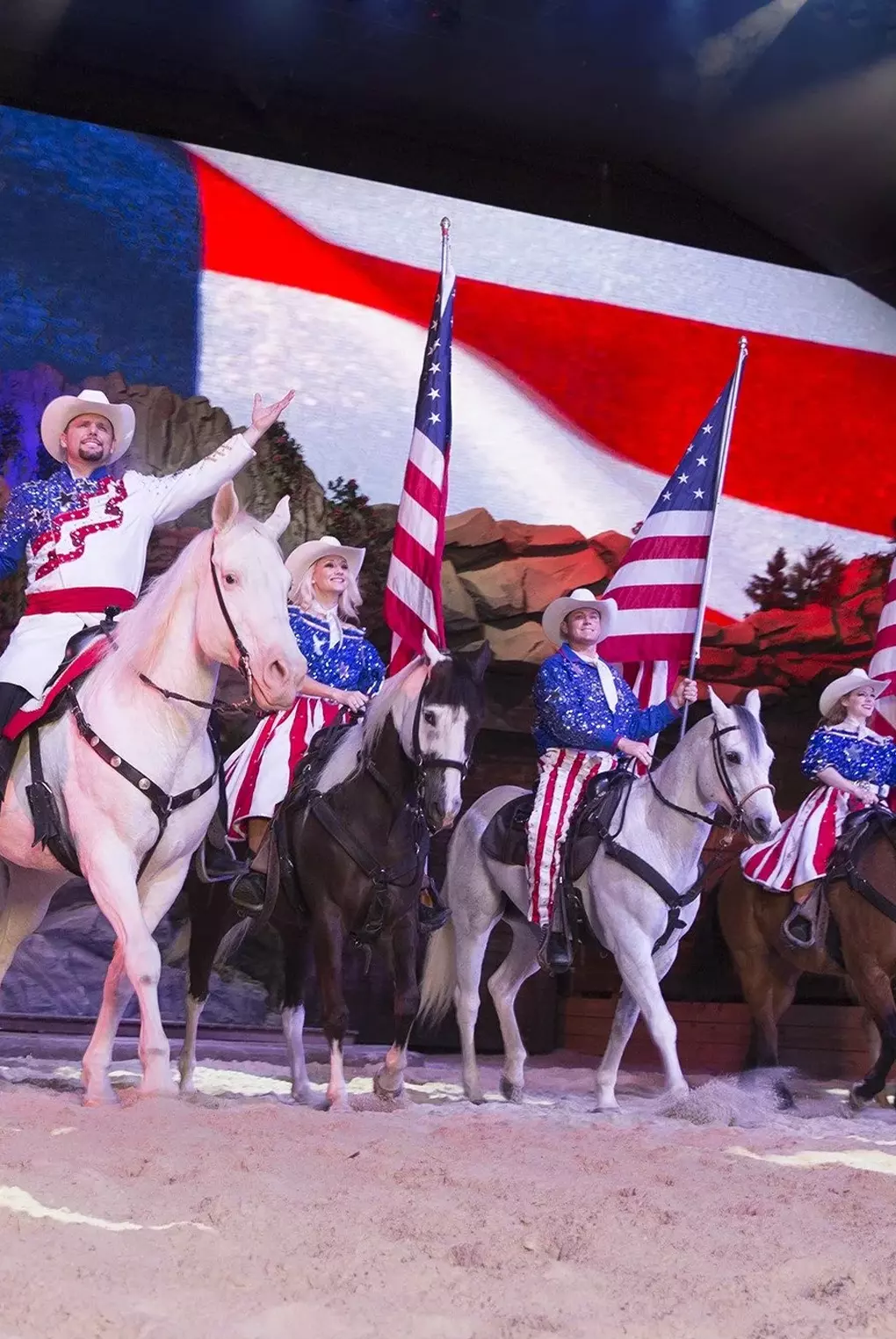 Grand finale at Dolly Parton's Stampede